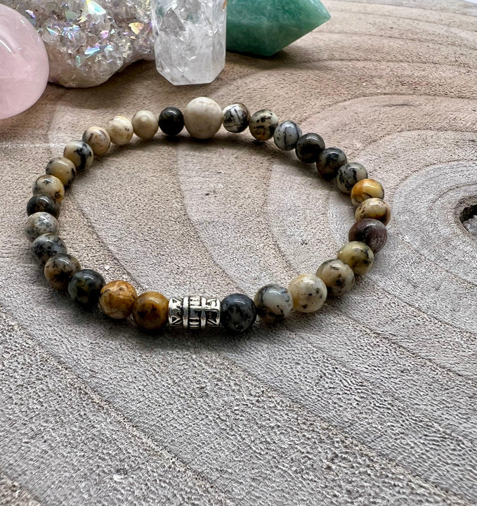 Dendritic Opal Single Bracelet or Set for Inner Guidance - NurturedQuartz